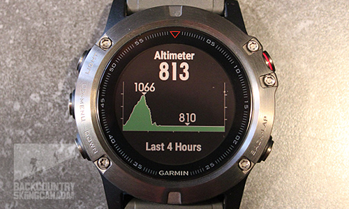 Fenix 2024 5 altimeter